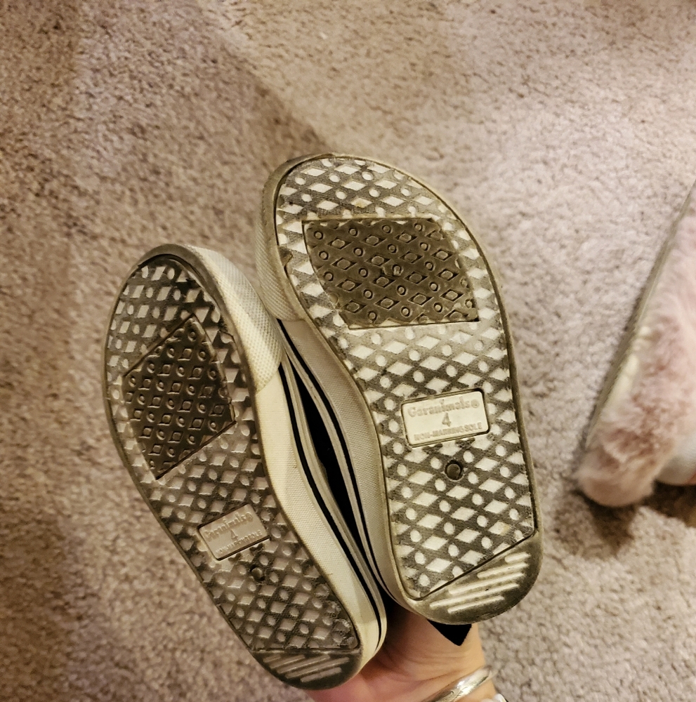 Kids Black Slip-On Shoes - Picture 4 of 4